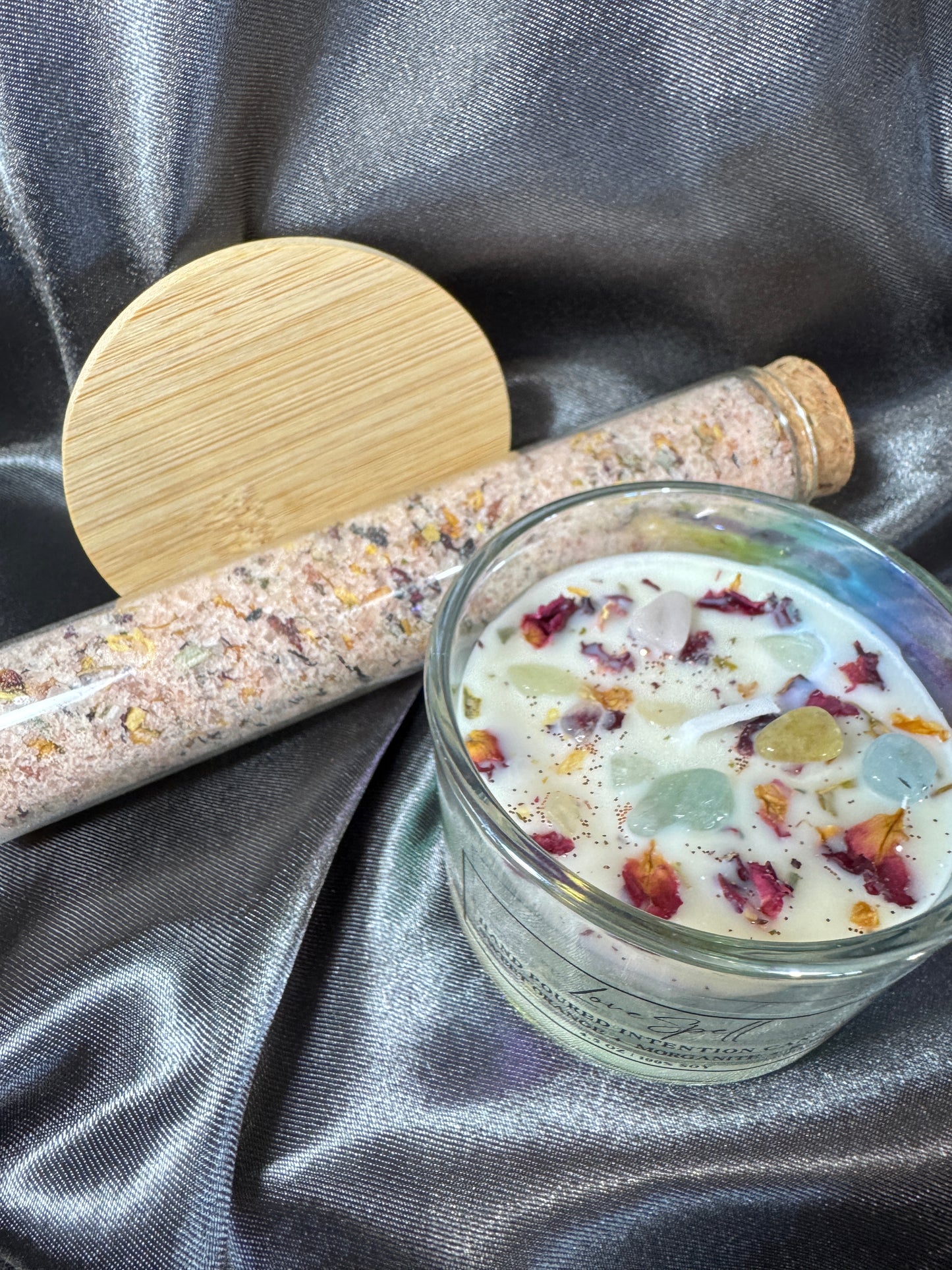 Love Spell Intention Candle - Rose, Sweet Orange & Anise